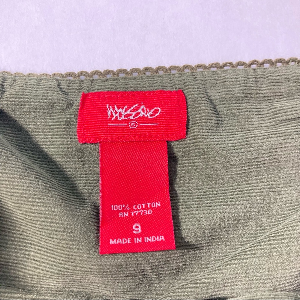 🌿✨ NWT Mossimo Supply Co. Olive Green Tiered Mini Skirt – 90s Vibe ✨🌿 - Picture 5 of 12